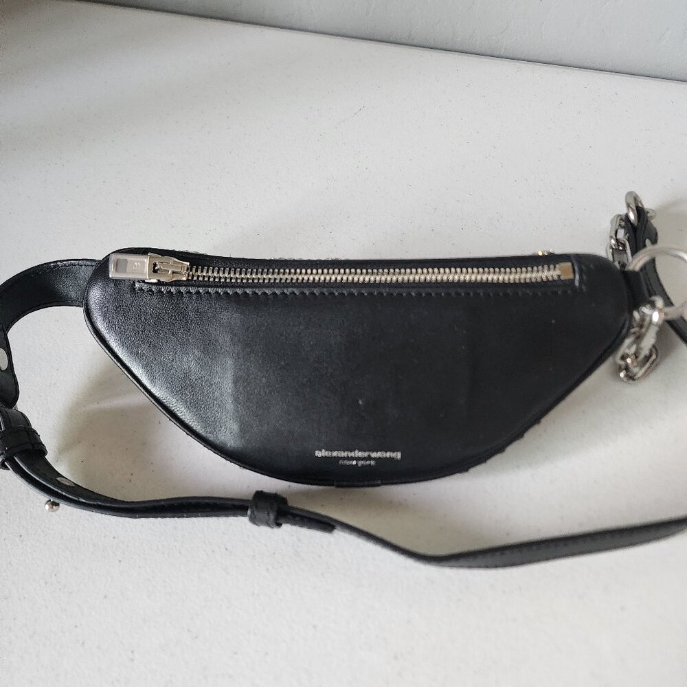 Alexander Wang Rhinestone Pouch/Sling Bag "EUC" - Picture 10 of 16
